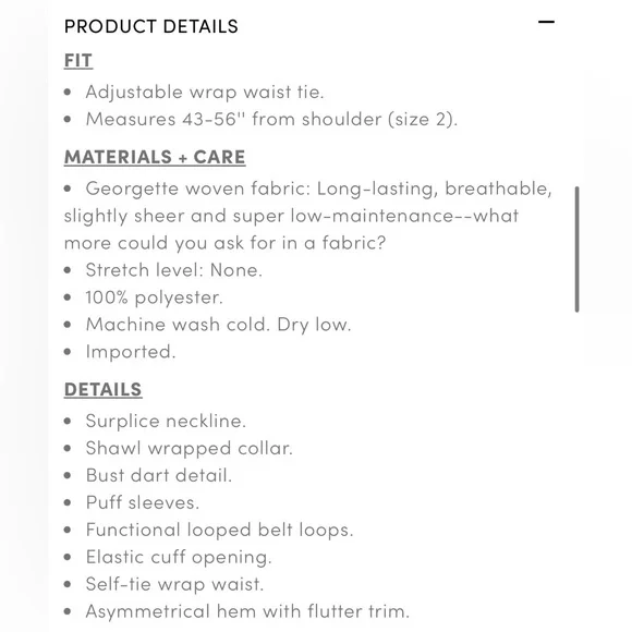 Torrid - Black Asymmetrical Wrap Dress - Picture 4 of 5